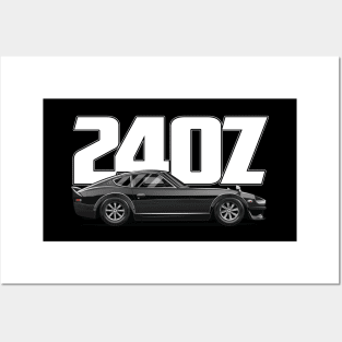 240z Classic Old School Japanese Classic Car Posters and Art